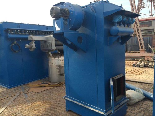 Single bag dust collector